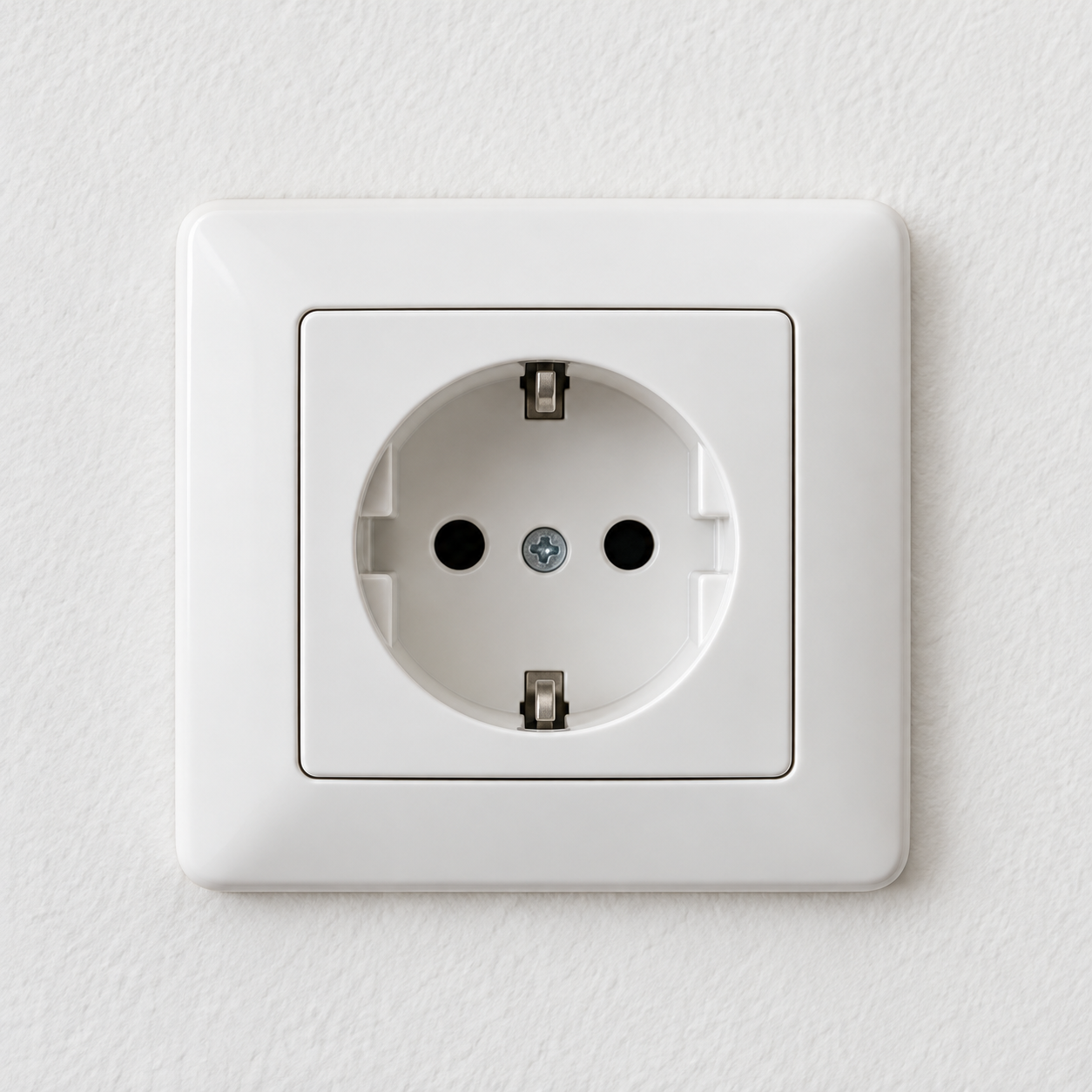Grounded Single Wall Socket