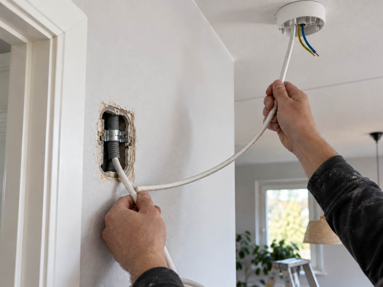 Concealed Cable Installation – Up to 5 m