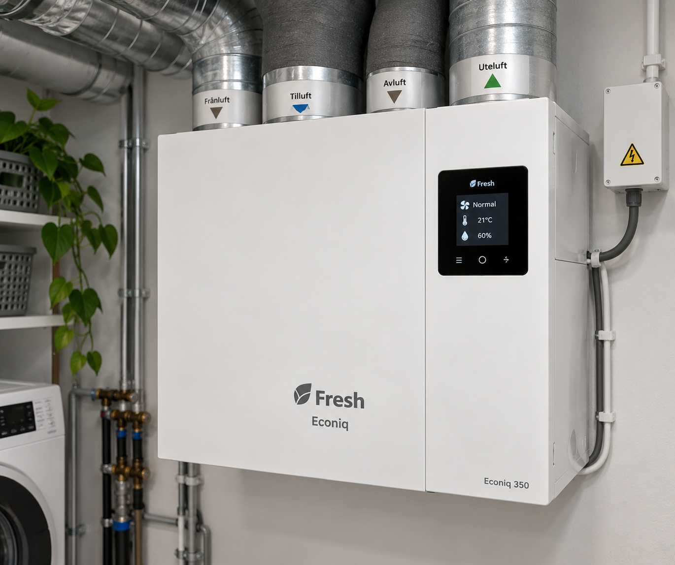 Ventilation Unit / FTX Electrical Connection