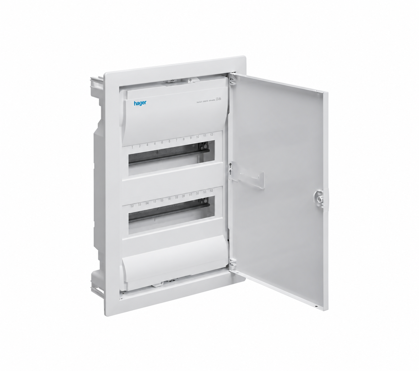 Infälld elpanel