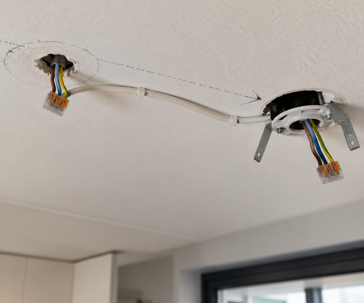Move Existing Lighting Point – Up to 2 m