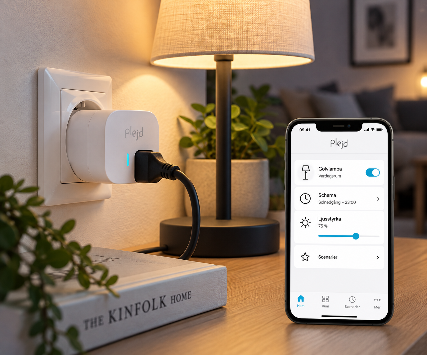 Smart Plug-belysningsstyrning