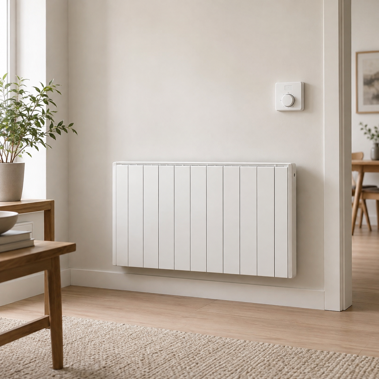 Installation av elektrisk radiatortermostat