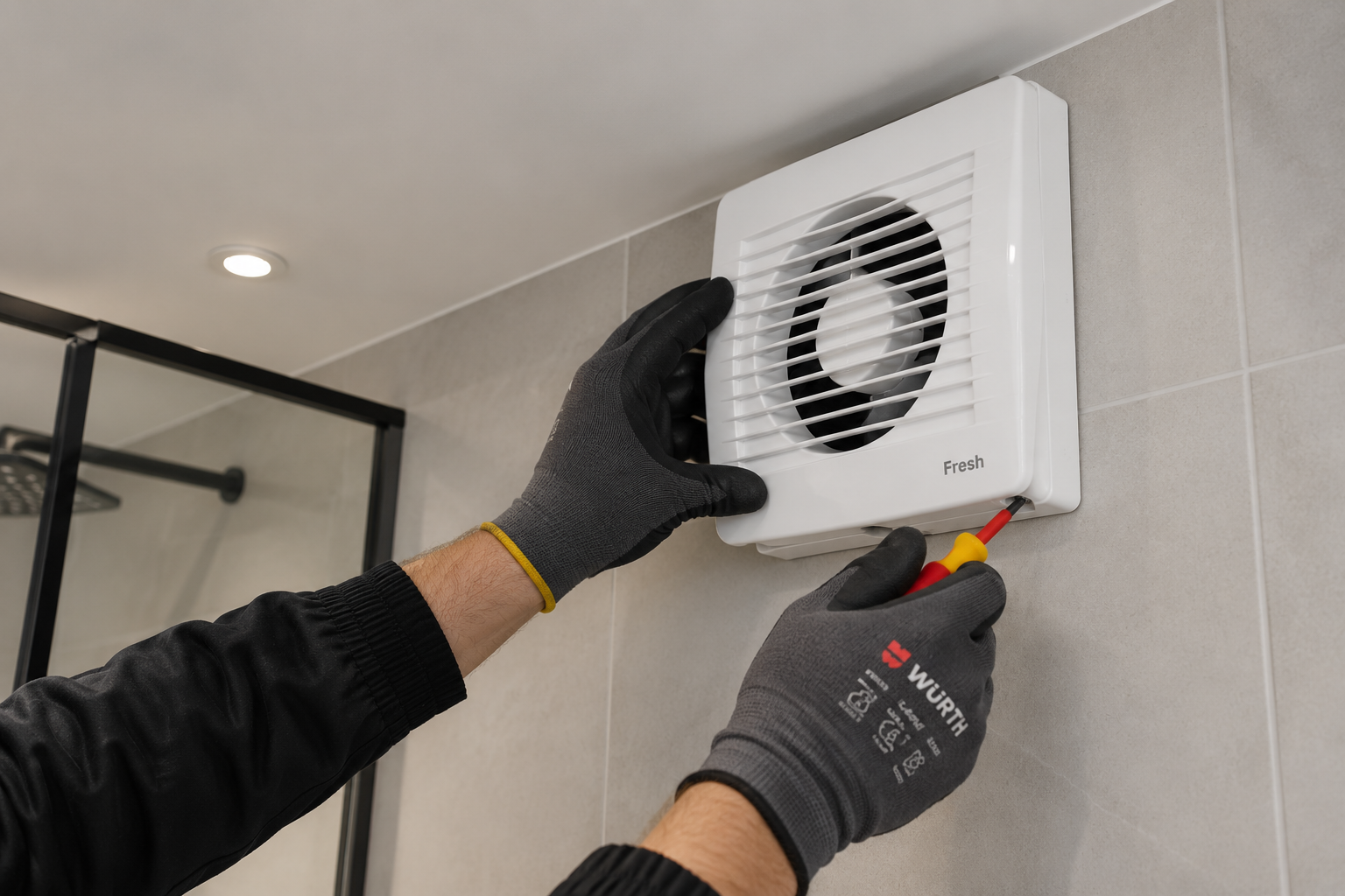 Bathroom Extractor Fan Electrical Connection