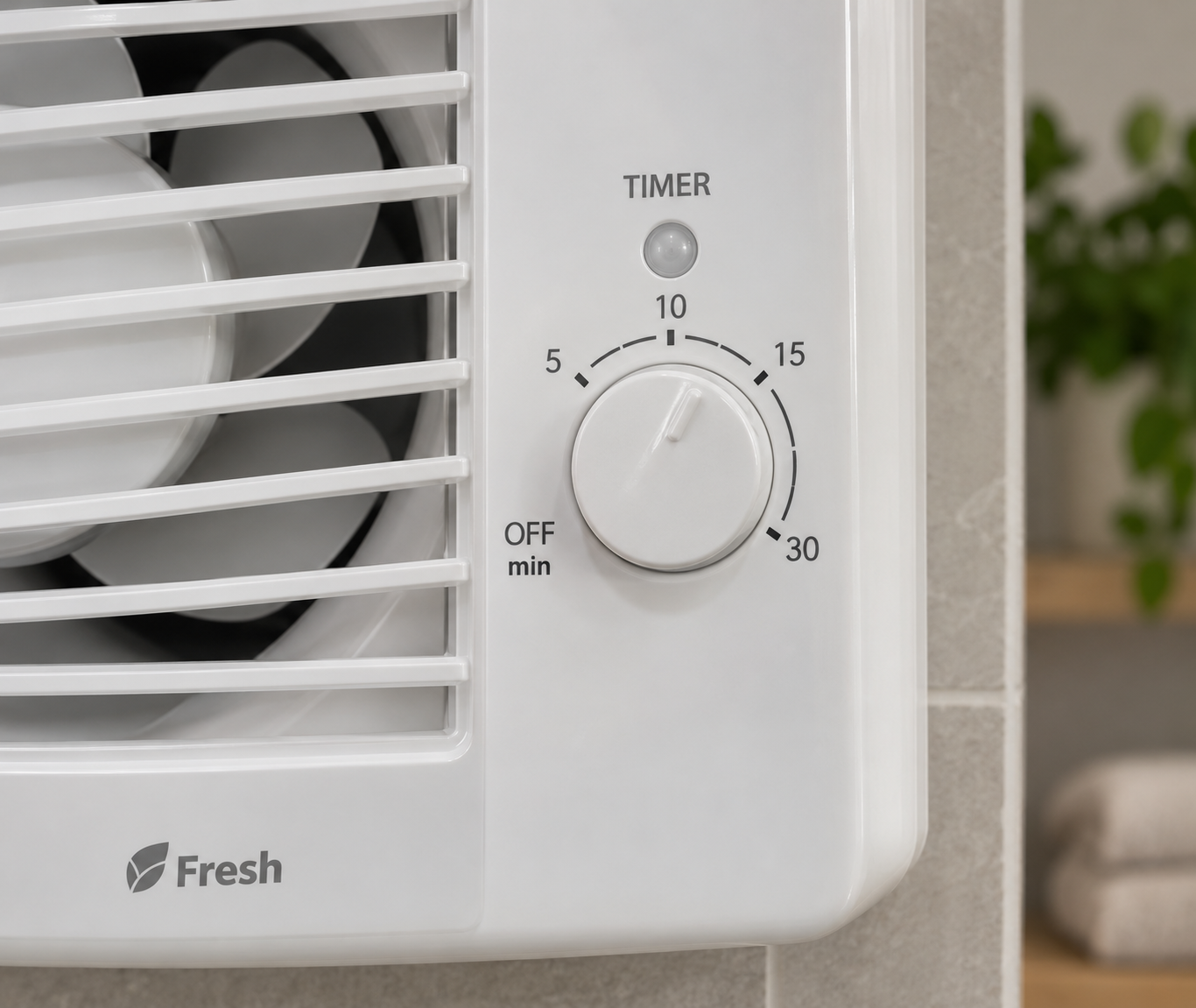 Bathroom Fan with Timer Electrical Connection