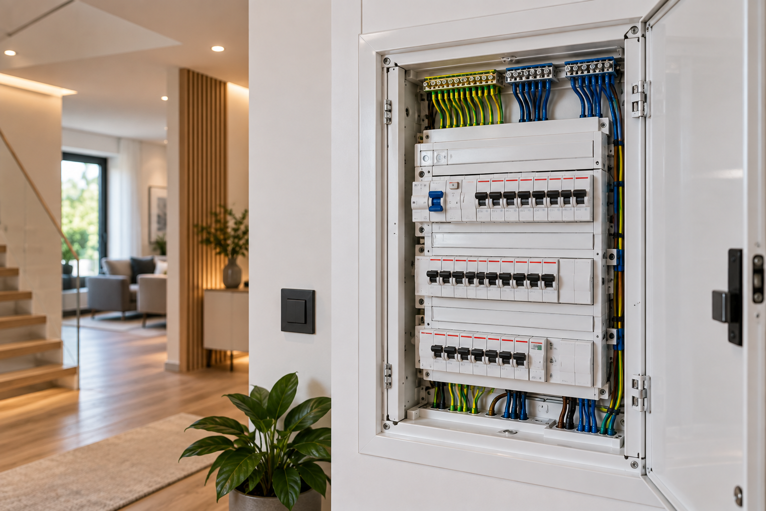 Uppgradering av elpanel